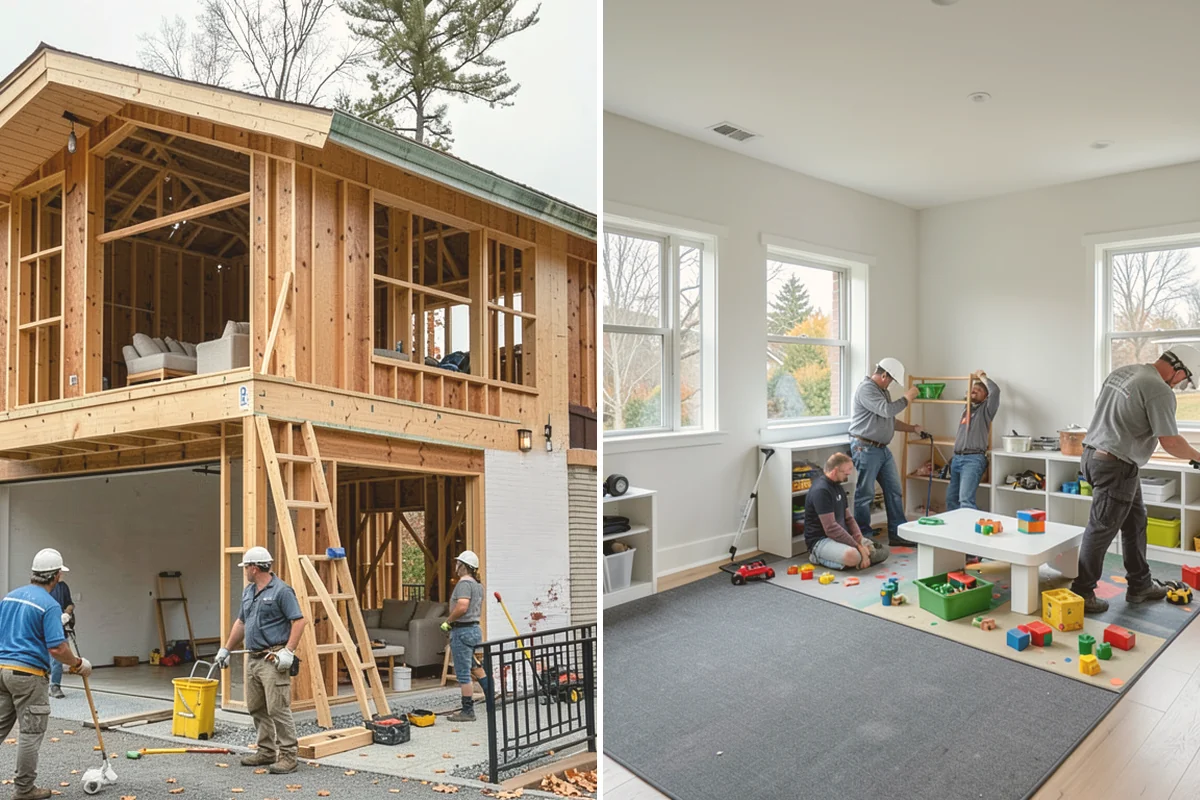 Slate Flooring Installation in Mount Vernon, Skagit County, WA - Sort slate tiles for color and thickness