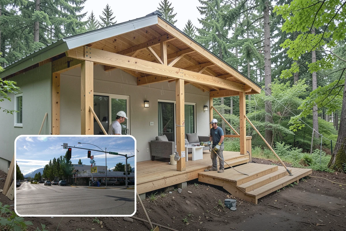 Slate Flooring Installation in North Bend, King County, WA - Naturally slip-resistant when wet