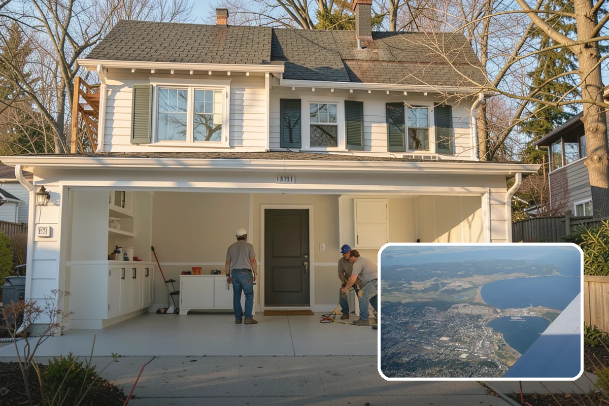 Slate Flooring Installation in Oak Harbor, Island County, WA - Naturally slip-resistant when wet