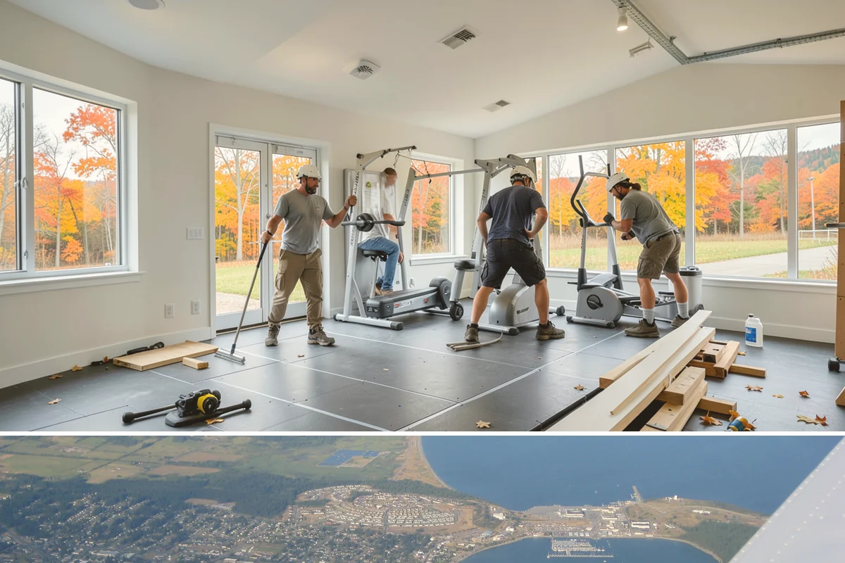 Slate Flooring Installation in Oak Harbor, Island County, WA - Slate floors can be installed year-round and are especially valued heading into the wet season for their wet-grip traction.