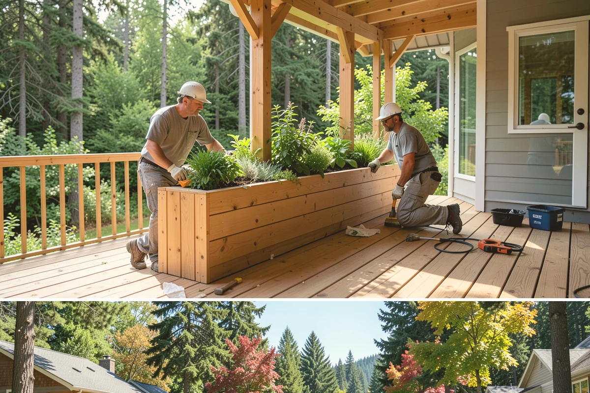 Slate Flooring Installation in Orting, Pierce County, WA - Slate floors can be installed year-round and are especially valued heading into the wet season for their wet-grip traction.