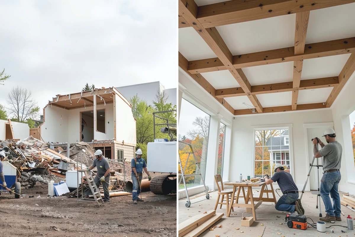 Slate Flooring Installation in Renton, King County, WA - Sort slate tiles for color and thickness