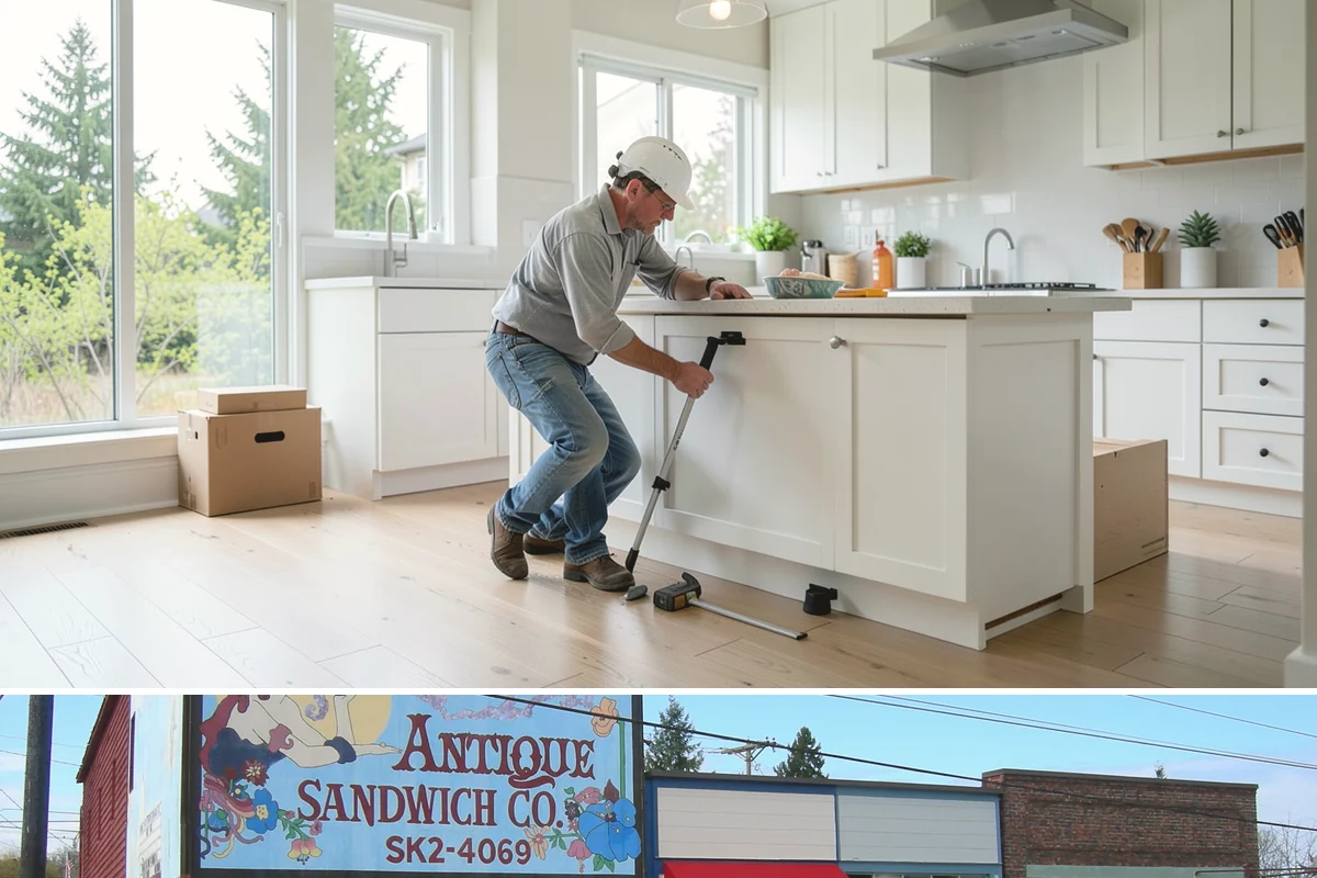 Slate Flooring Installation in Ruston, Pierce County, WA - Slate floors can be installed year-round and are especially valued heading into the wet season for their wet-grip traction.