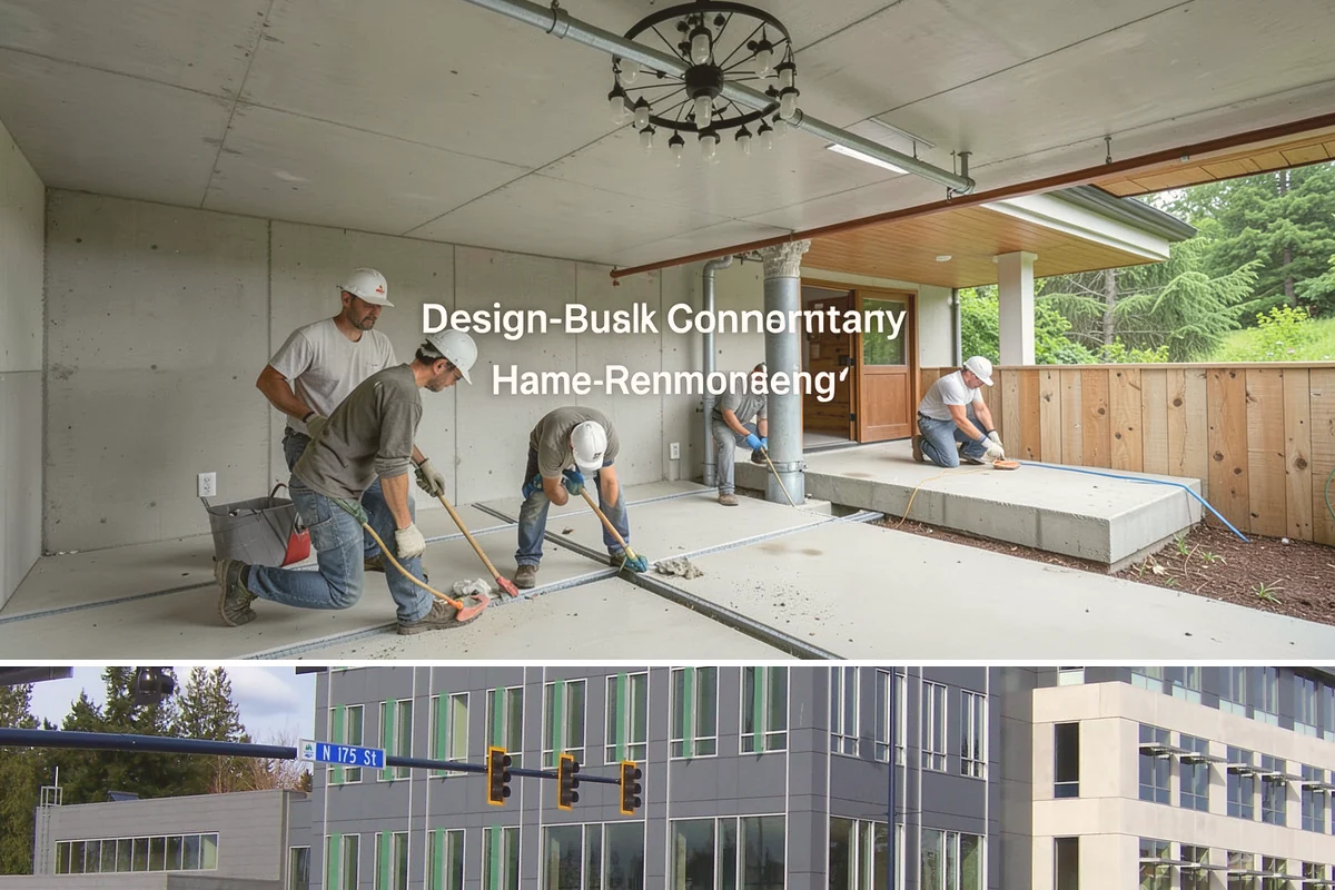 Slate Flooring Installation in Shoreline, King County, WA - Slate floors can be installed year-round and are especially valued heading into the wet season for their wet-grip traction.