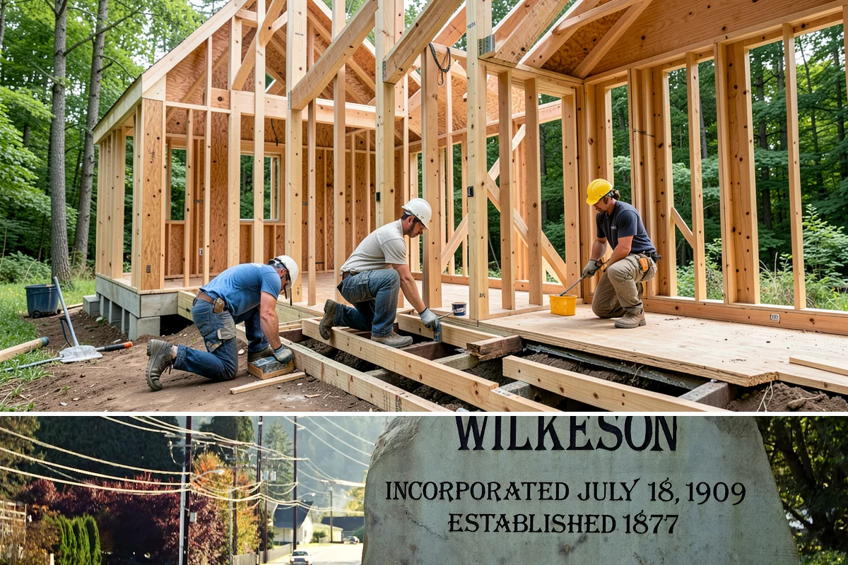 Slate Flooring Installation in Wilkeson, Pierce County, WA - Slate floors can be installed year-round and are especially valued heading into the wet season for their wet-grip traction.