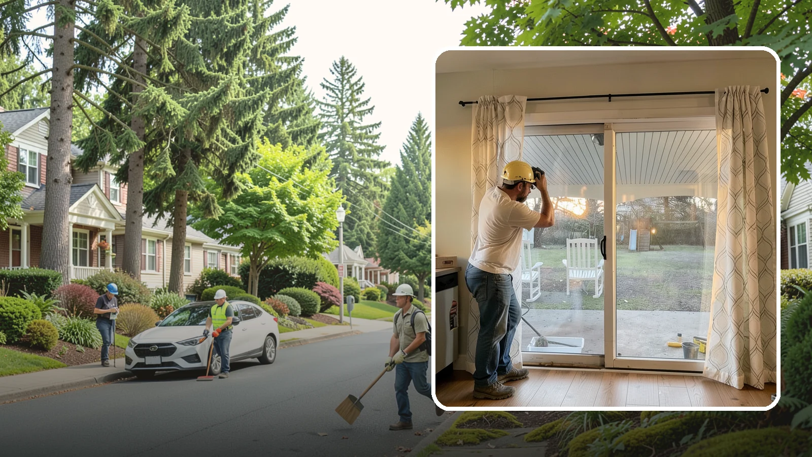 Sliding Glass Door Installation in Beaux Arts Village, King County, WA - Space-saving sliding glass doors that maximize light and glide smoothly for easy backyard access.