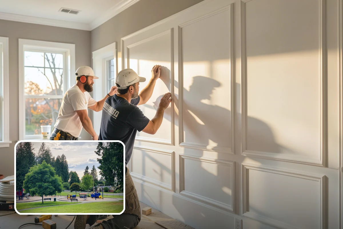Sliding Glass Door Installation in Bonney Lake, Pierce County, WA - Broad glass expanse without swing clearance