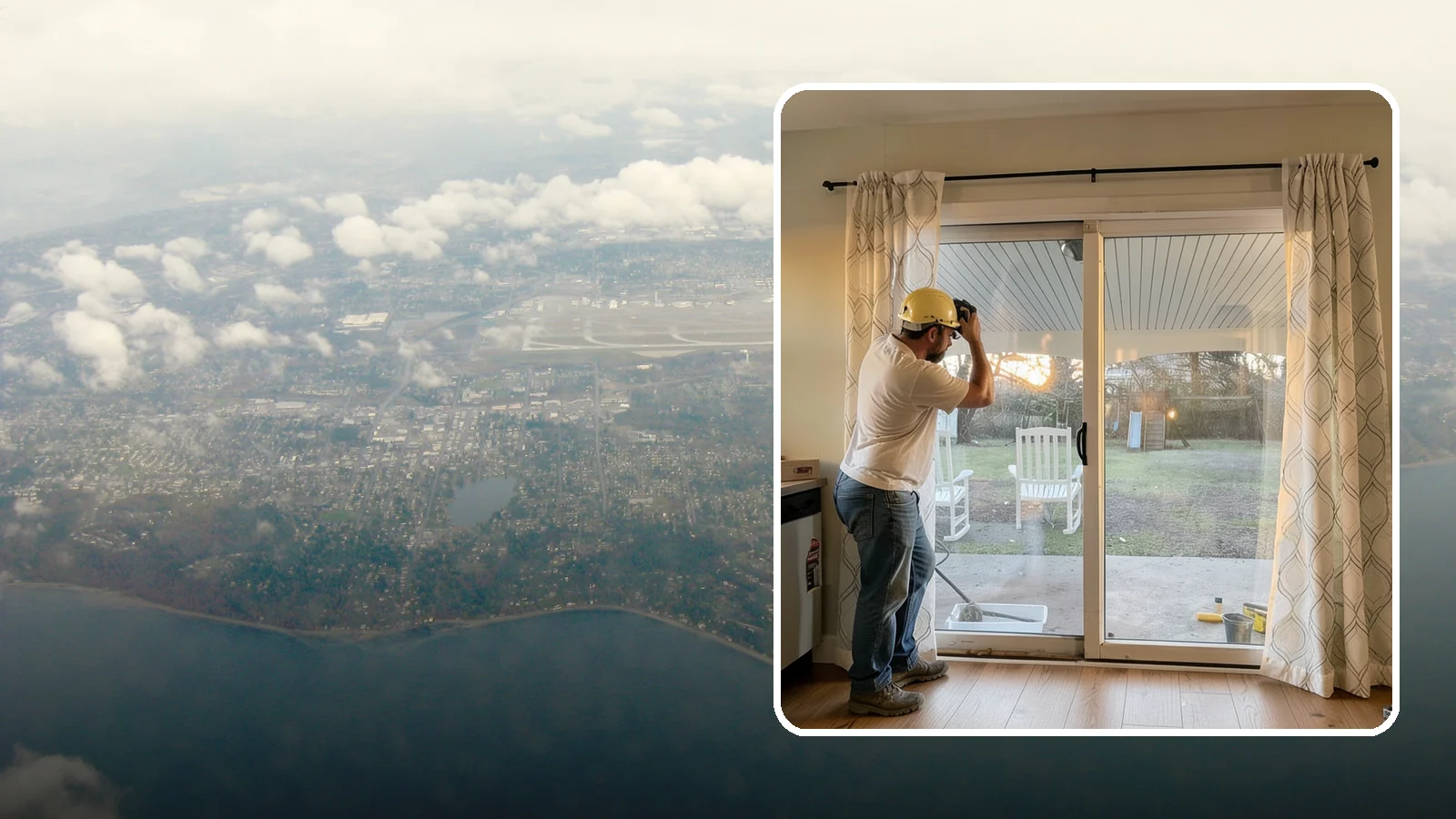 Sliding Glass Door Installation in Burien, King County, WA - Space-saving sliding glass doors that maximize light and glide smoothly for easy backyard access.