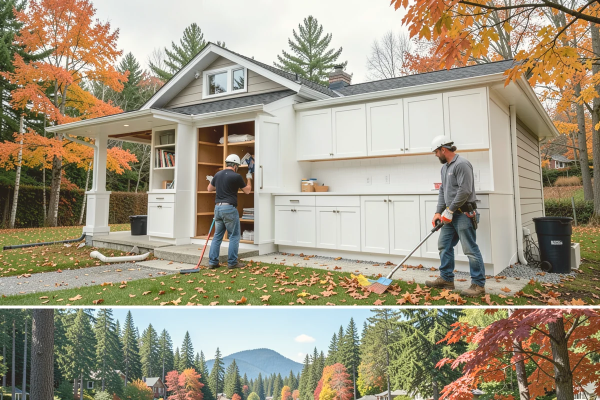 Sliding Glass Door Installation in Covington, King County, WA - Warmer, drier months keep the opening protected during install, though we can weather-tent the work when needed.