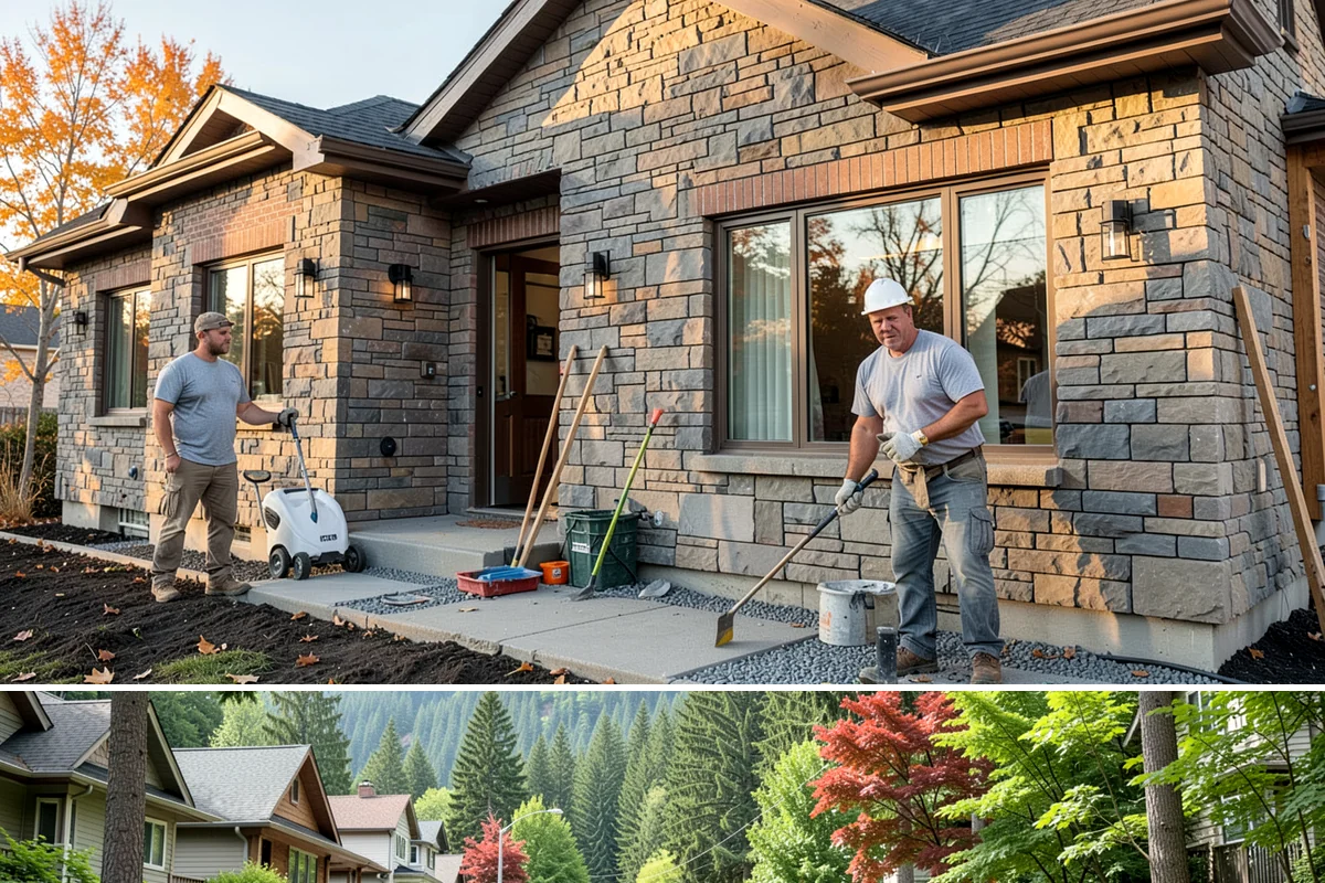 Sliding Glass Door Installation in Darrington, Snohomish County, WA - Warmer, drier months keep the opening protected during install, though we can weather-tent the work when needed.