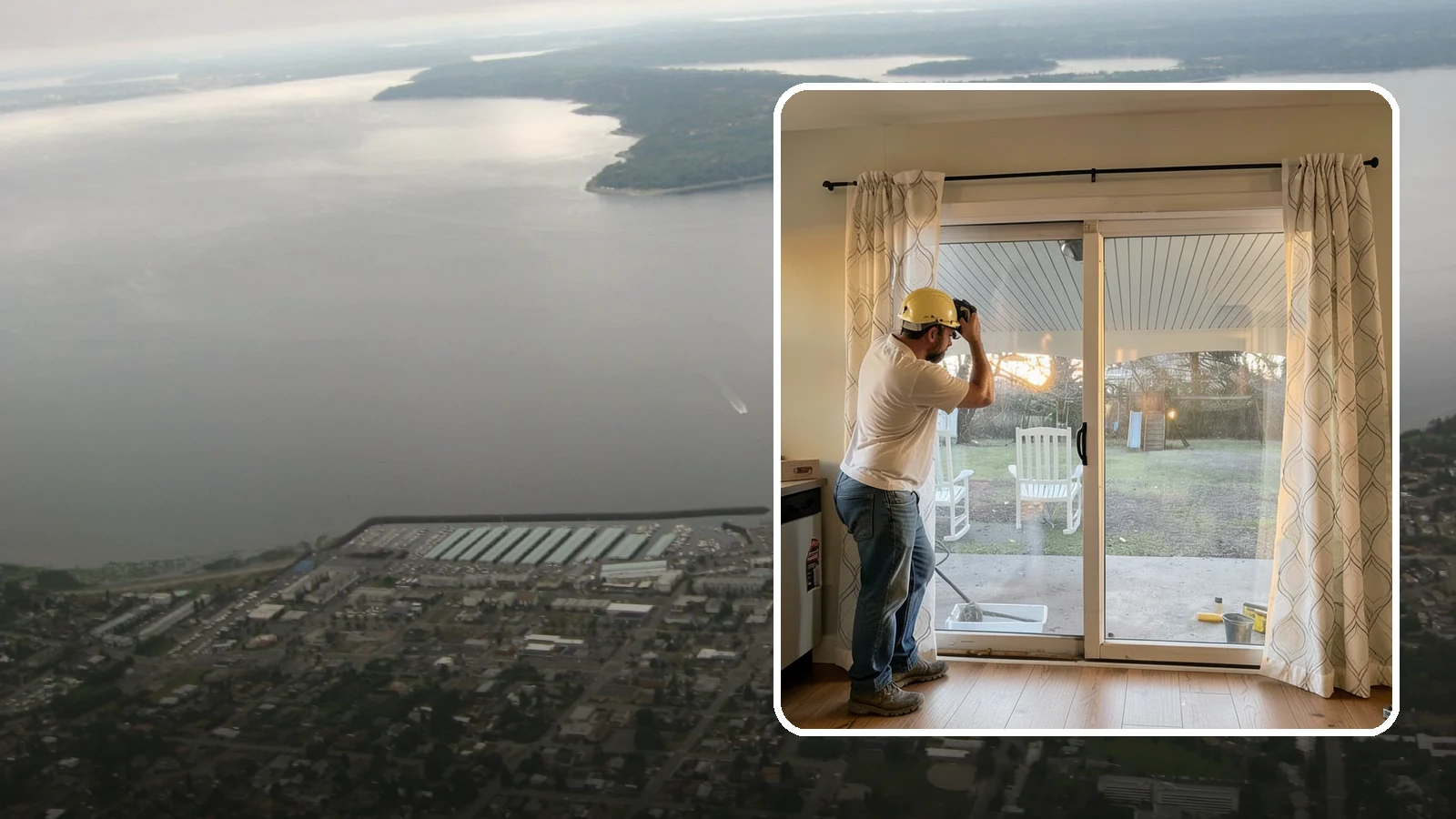 Sliding Glass Door Installation in Des Moines, King County, WA - Space-saving sliding glass doors that maximize light and glide smoothly for easy backyard access.