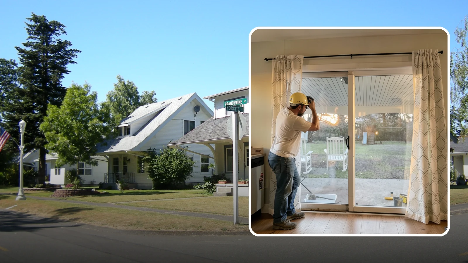 Sliding Glass Door Installation in DuPont, Pierce County, WA - Space-saving sliding glass doors that maximize light and glide smoothly for easy backyard access.