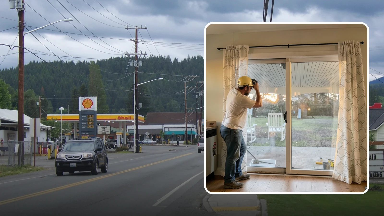 Sliding Glass Door Installation in Granite Falls, Snohomish County, WA - Space-saving sliding glass doors that maximize light and glide smoothly for easy backyard access.