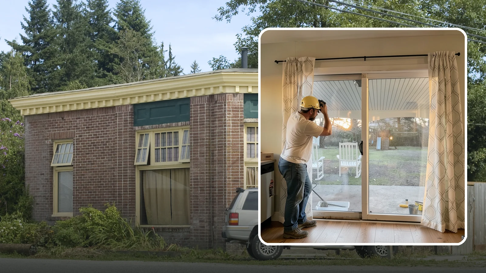 Sliding Glass Door Installation in Hamilton, Skagit County, WA - Space-saving sliding glass doors that maximize light and glide smoothly for easy backyard access.