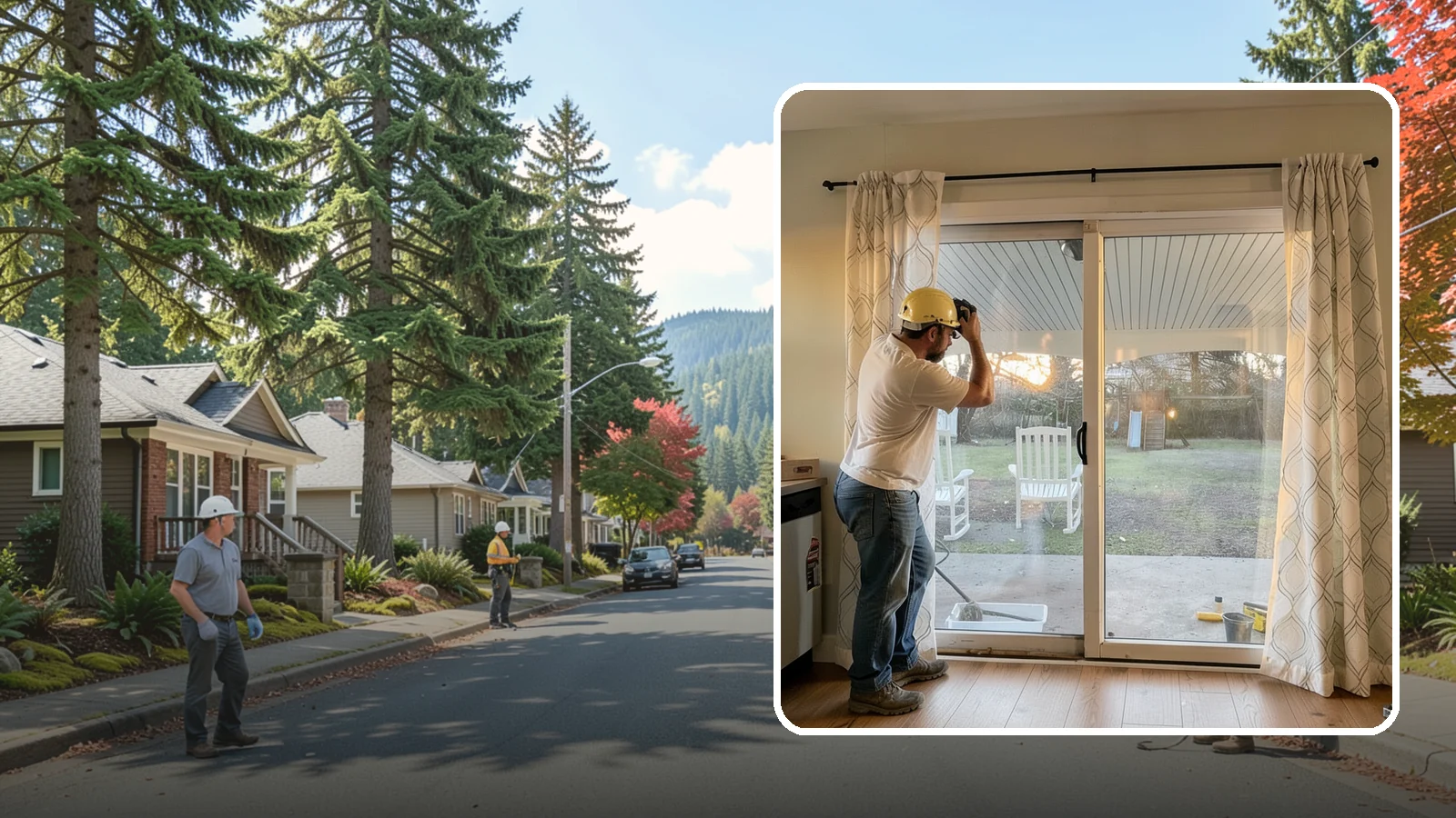 Sliding Glass Door Installation in Hunts Point, King County, WA - Space-saving sliding glass doors that maximize light and glide smoothly for easy backyard access.