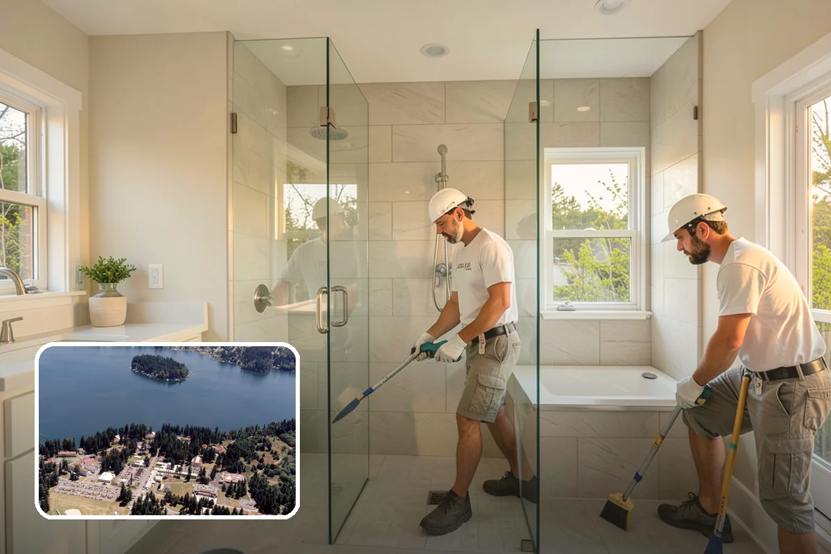 Sliding Glass Door Installation in Lakewood, Pierce County, WA - Broad glass expanse without swing clearance