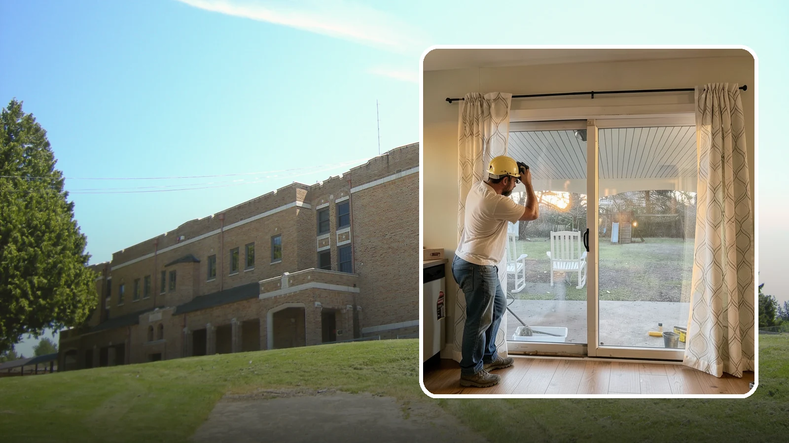 Sliding Glass Door Installation in Maple Valley, King County, WA - Space-saving sliding glass doors that maximize light and glide smoothly for easy backyard access.