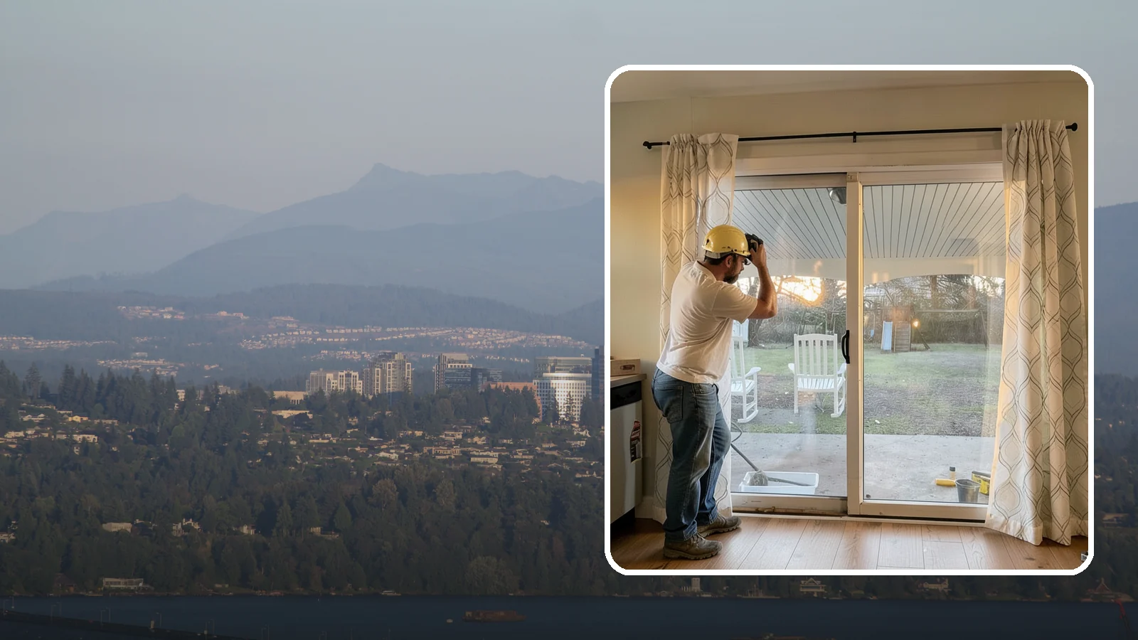 Sliding Glass Door Installation in Medina, King County, WA - Space-saving sliding glass doors that maximize light and glide smoothly for easy backyard access.