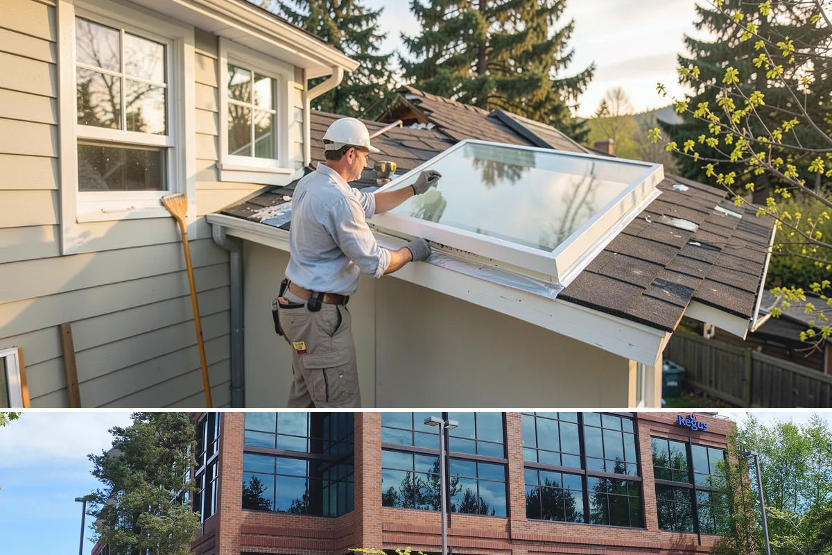 Sliding Glass Door Installation in Mountlake Terrace, Snohomish County, WA - Warmer, drier months keep the opening protected during install, though we can weather-tent the work when needed.