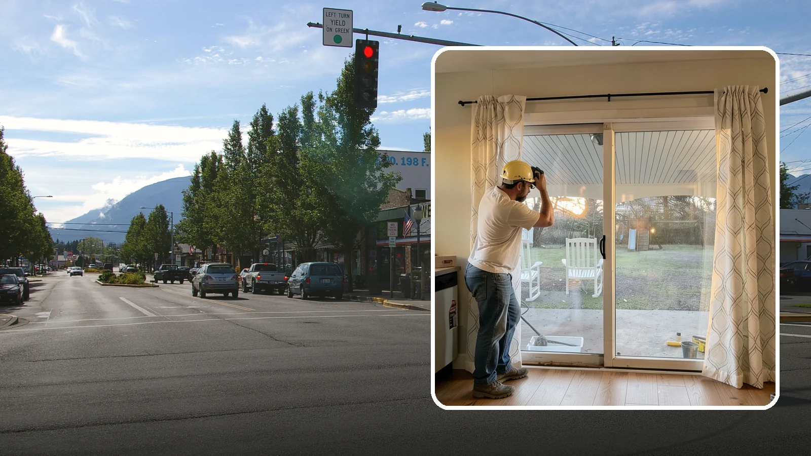Sliding Glass Door Installation in North Bend, King County, WA - Space-saving sliding glass doors that maximize light and glide smoothly for easy backyard access.