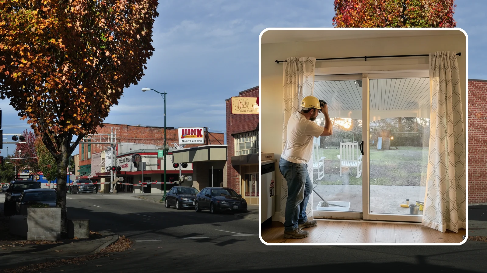 Sliding Glass Door Installation in Puyallup, Pierce County, WA - Space-saving sliding glass doors that maximize light and glide smoothly for easy backyard access.