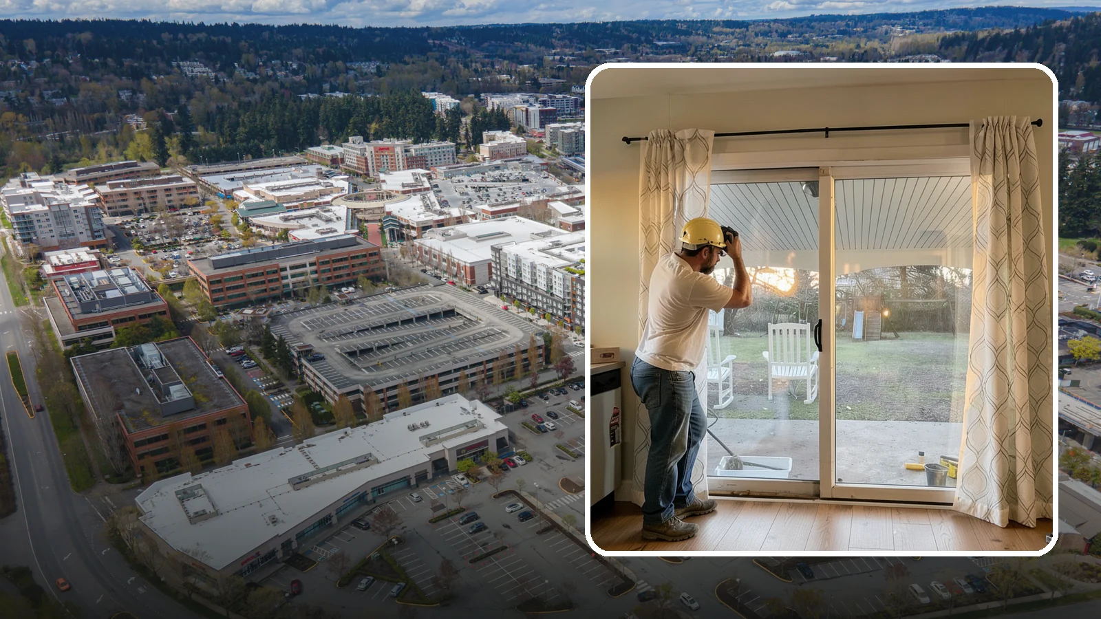 Sliding Glass Door Installation in Redmond, King County, WA - Space-saving sliding glass doors that maximize light and glide smoothly for easy backyard access.
