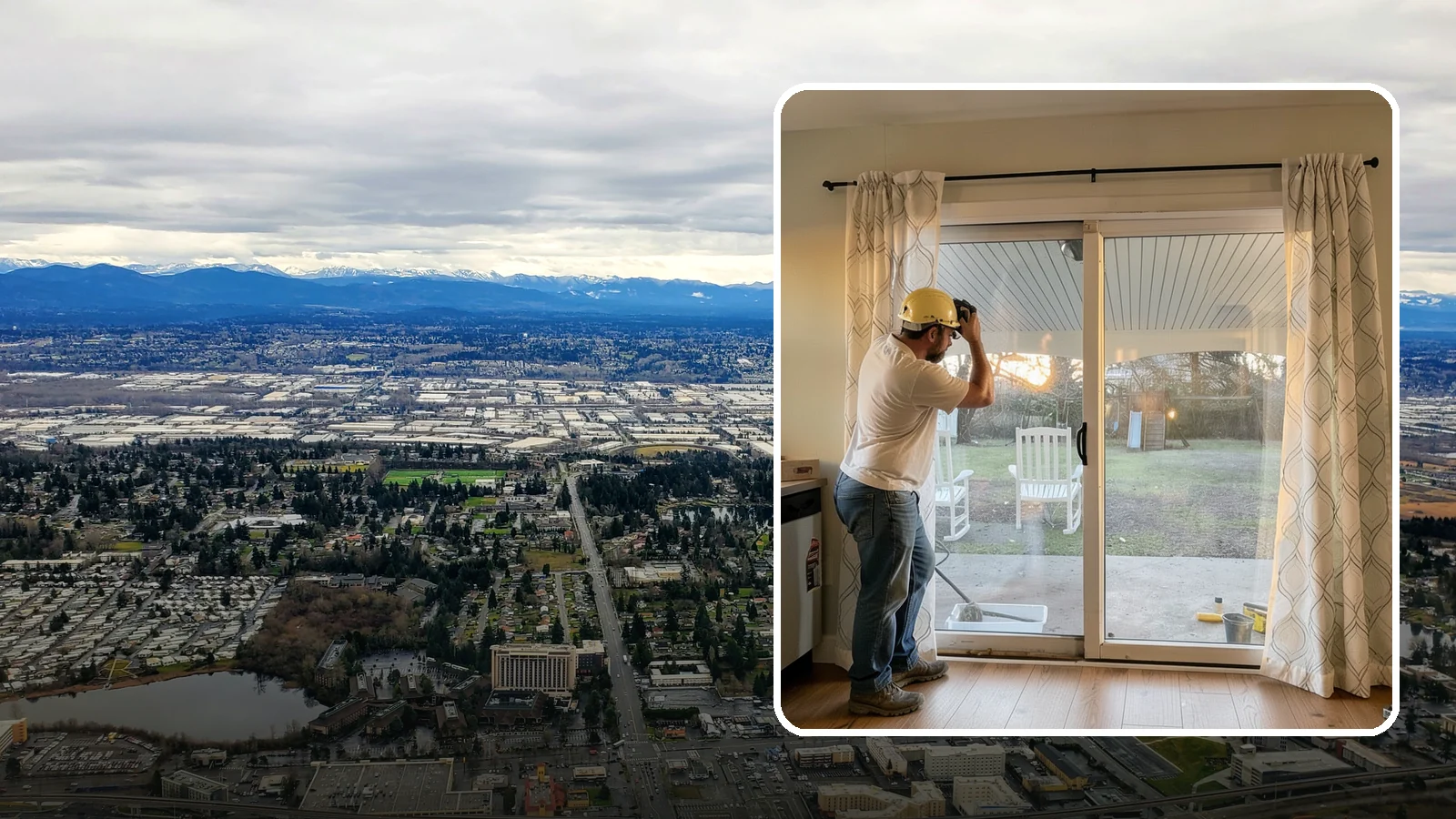 Sliding Glass Door Installation in SeaTac, King County, WA - Space-saving sliding glass doors that maximize light and glide smoothly for easy backyard access.