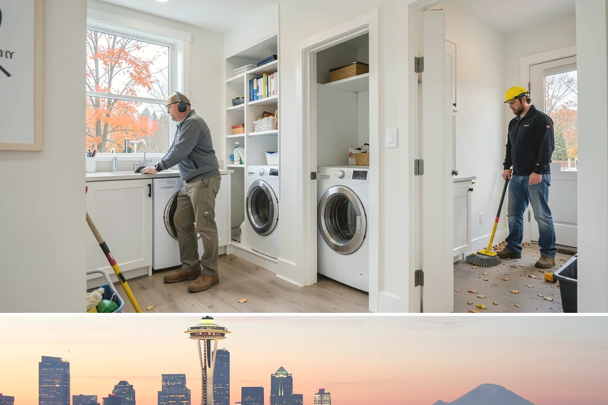 Sliding Glass Door Installation in Seattle, King County, WA - Warmer, drier months keep the opening protected during install, though we can weather-tent the work when needed.