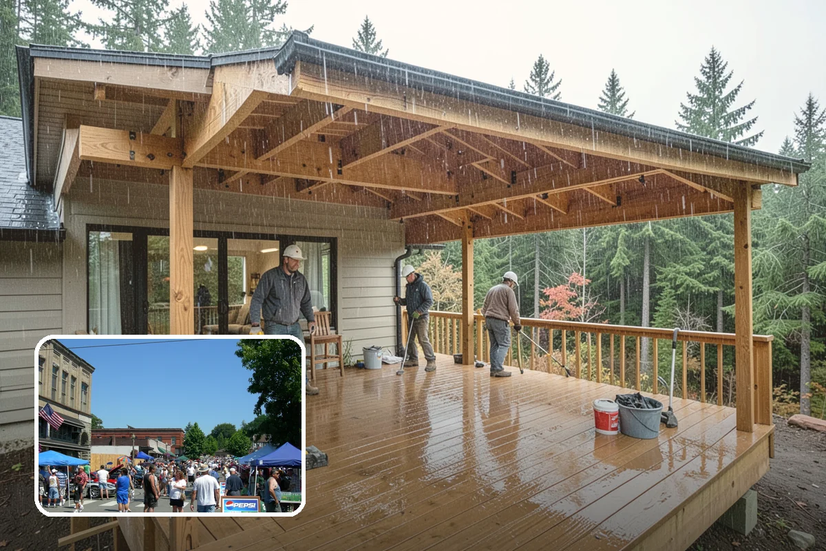Sliding Glass Door Installation in Snohomish, Snohomish County, WA - Broad glass expanse without swing clearance