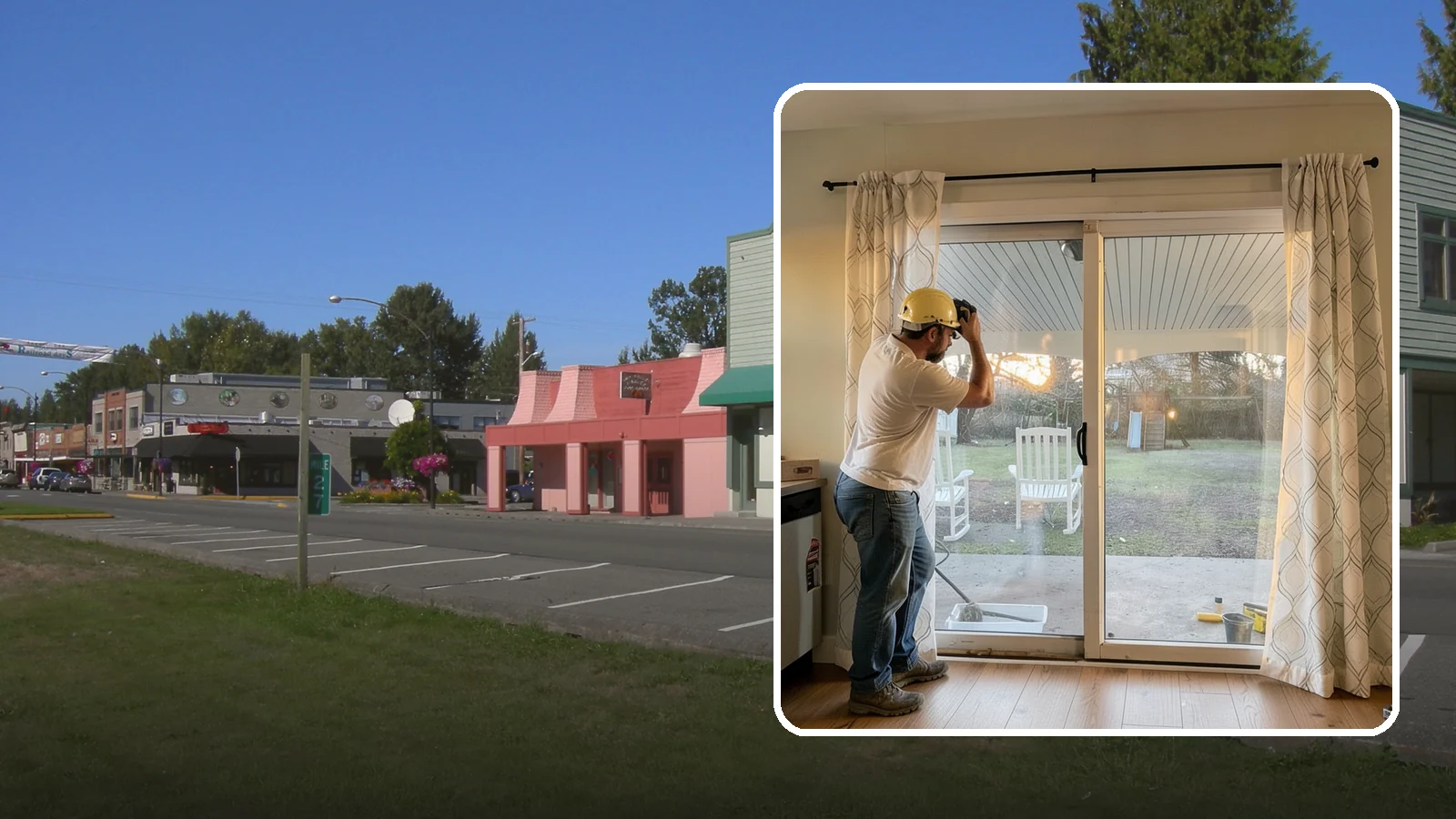 Sliding Glass Door Installation in Snoqualmie, King County, WA - Space-saving sliding glass doors that maximize light and glide smoothly for easy backyard access.