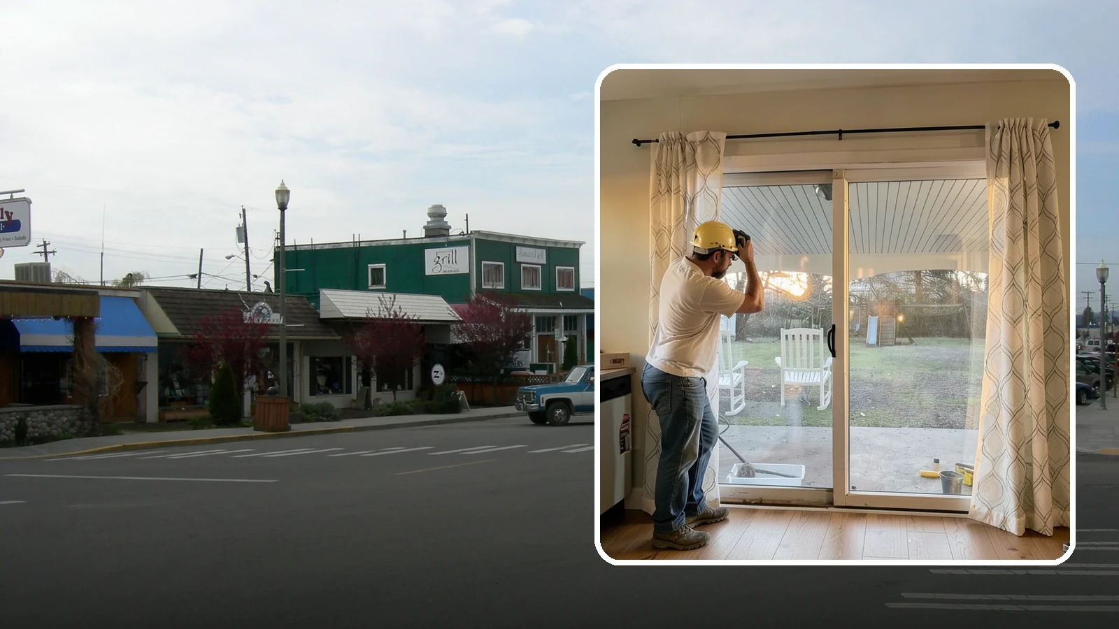 Sliding Glass Door Installation in Stanwood, Snohomish County, WA - Space-saving sliding glass doors that maximize light and glide smoothly for easy backyard access.