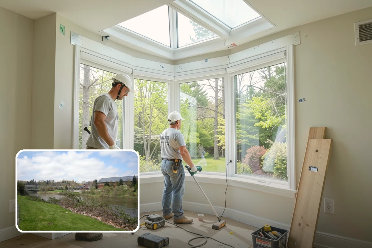 Sliding Glass Door Installation in Tukwila, King County, WA - Broad glass expanse without swing clearance