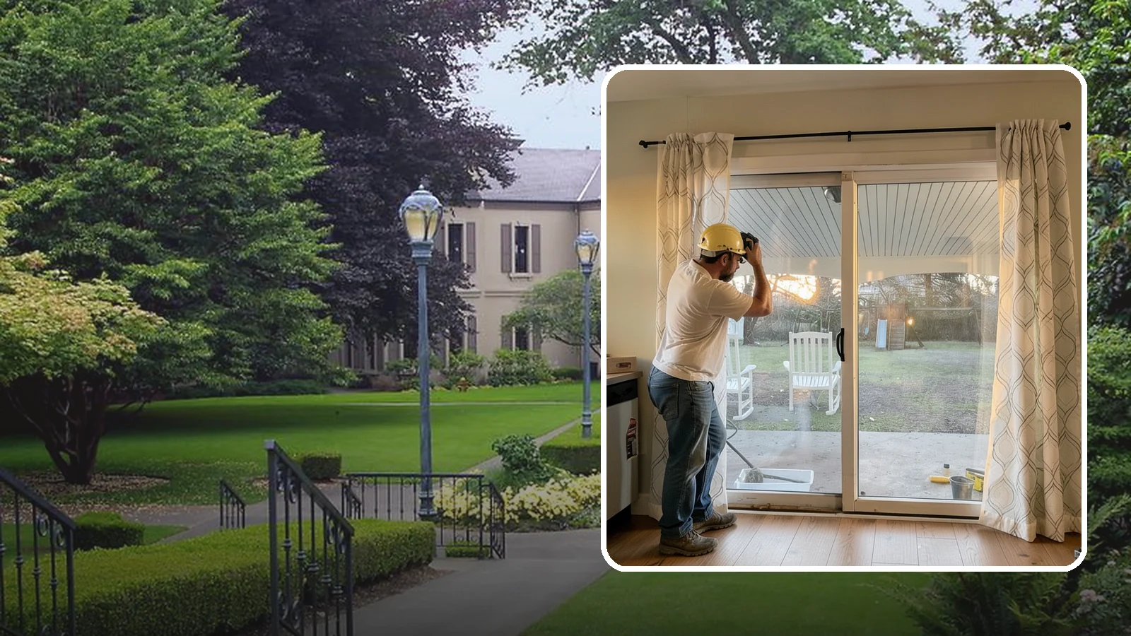 Sliding Glass Door Installation in Woodinville, King County, WA - Space-saving sliding glass doors that maximize light and glide smoothly for easy backyard access.