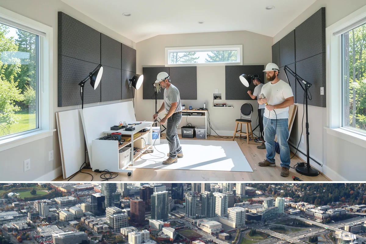Sliding Window Installation in Bellevue, King County, WA - Slider installs are straightforward in any season, with quick sealing prioritized during wet weather.