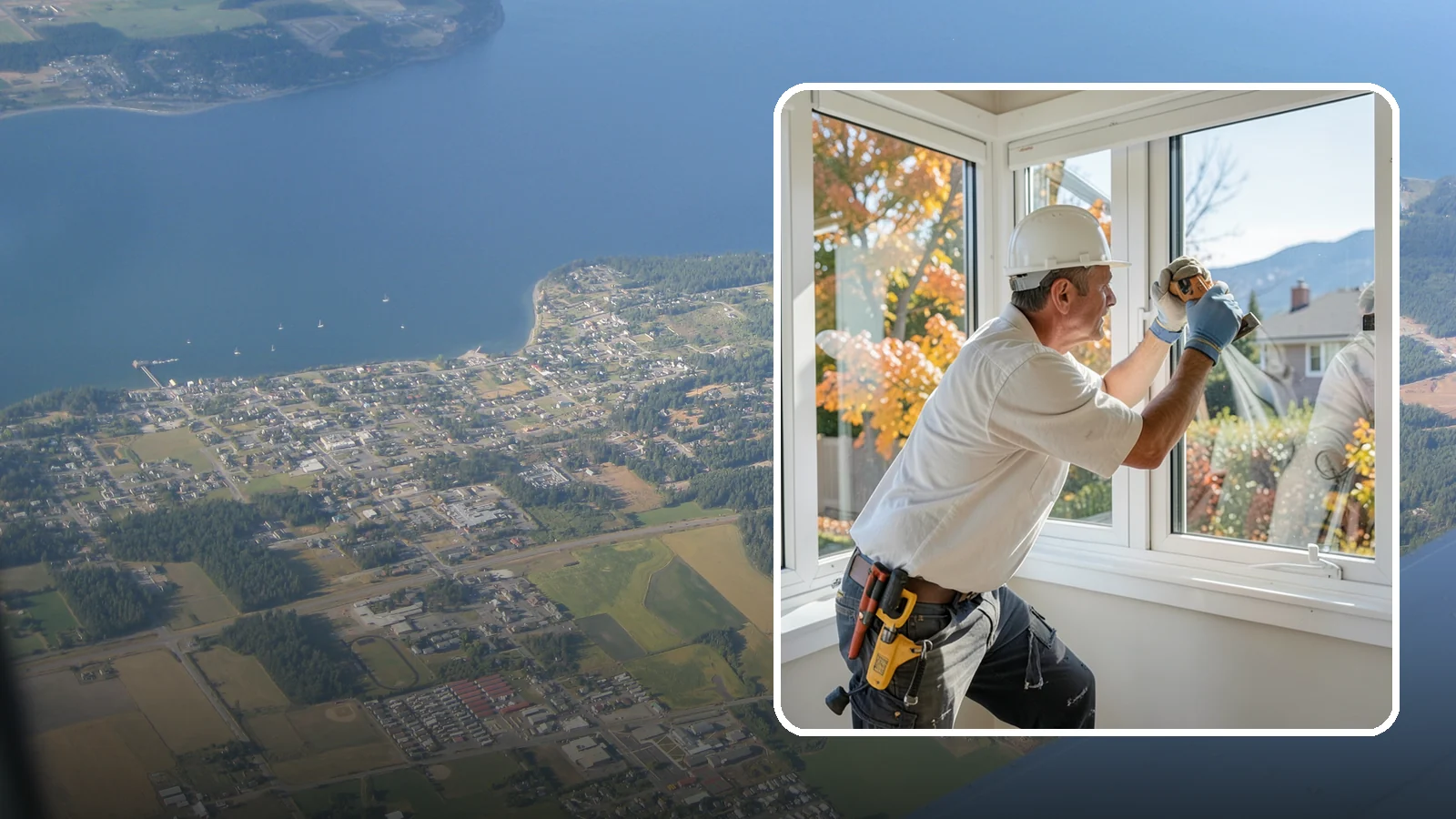 Sliding Window Installation in Coupeville, Island County, WA - Installing smooth-gliding slider windows that offer easy ventilation and a clean, low-profile look.