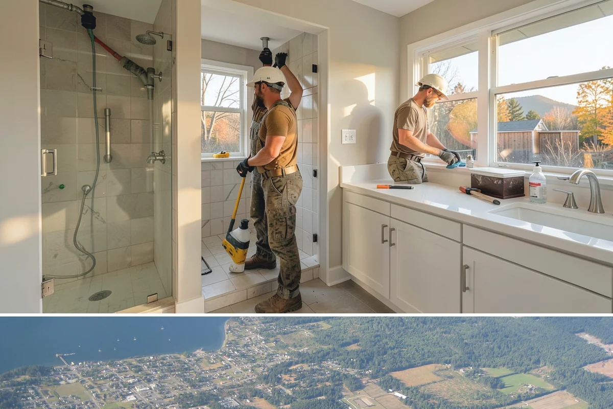 Sliding Window Installation in Coupeville, Island County, WA - Slider installs are straightforward in any season, with quick sealing prioritized during wet weather.