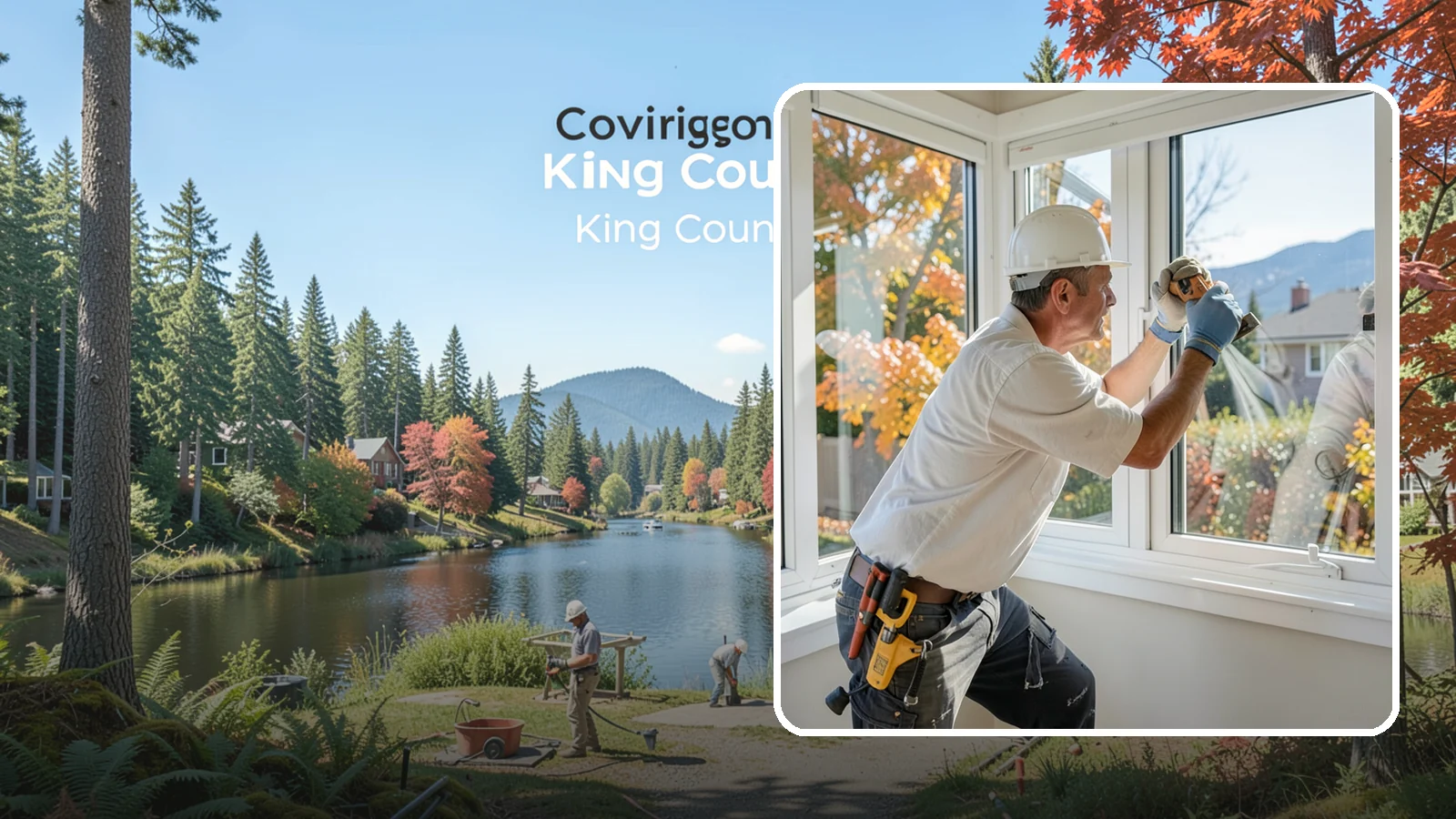 Sliding Window Installation in Covington, King County, WA - Installing smooth-gliding slider windows that offer easy ventilation and a clean, low-profile look.