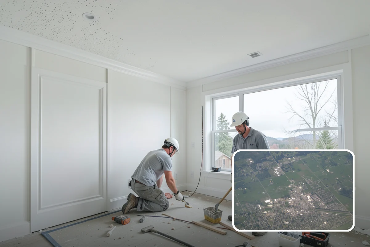Sliding Window Installation in Enumclaw, King County, WA - Effortless horizontal operation over sills and counters