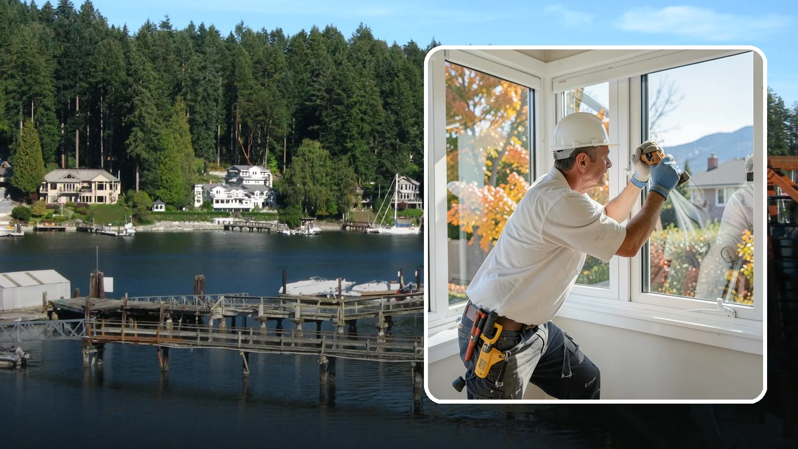Sliding Window Installation in Gig Harbor, Pierce County, WA - Installing smooth-gliding slider windows that offer easy ventilation and a clean, low-profile look.