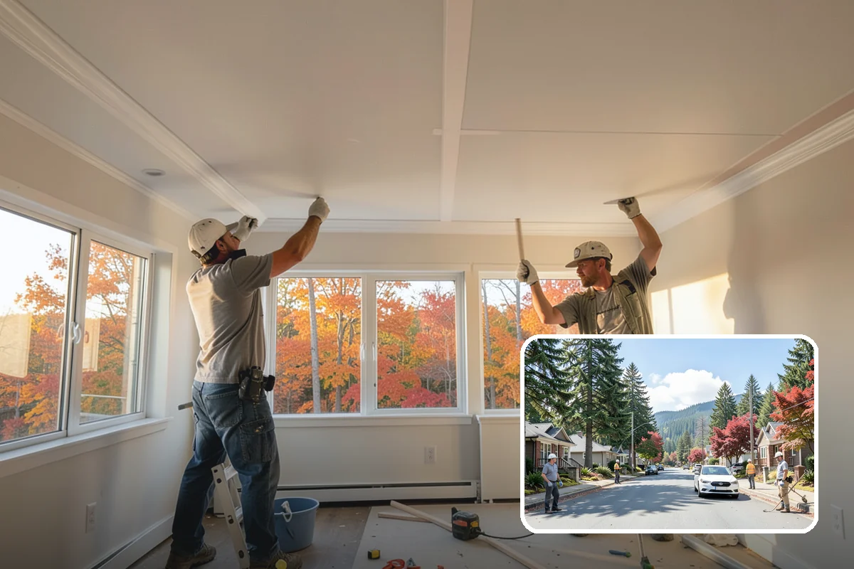 Sliding Window Installation in Hunts Point, King County, WA - Effortless horizontal operation over sills and counters