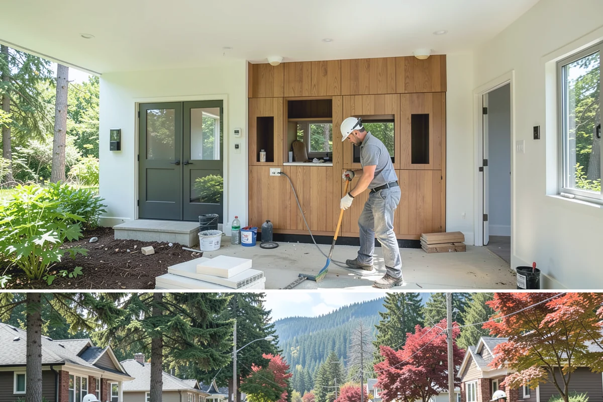 Sliding Window Installation in Hunts Point, King County, WA - Slider installs are straightforward in any season, with quick sealing prioritized during wet weather.