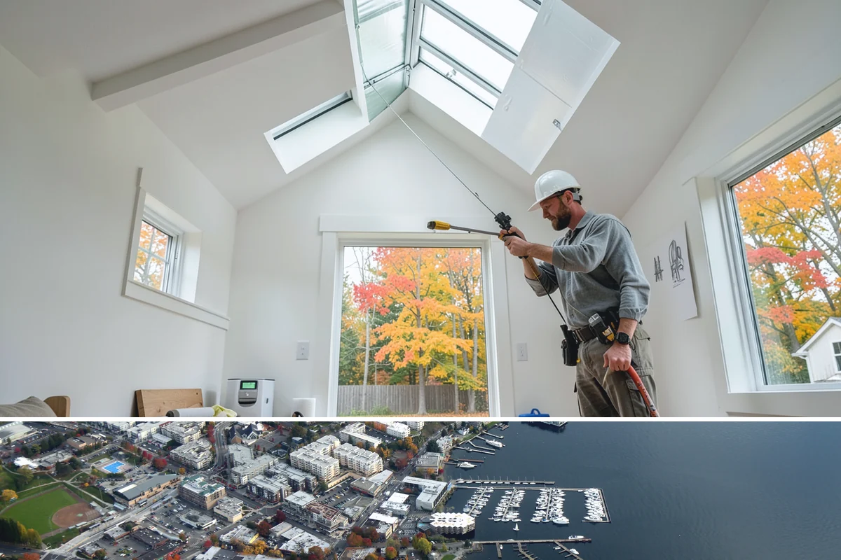 Sliding Window Installation in Kirkland, King County, WA - Slider installs are straightforward in any season, with quick sealing prioritized during wet weather.