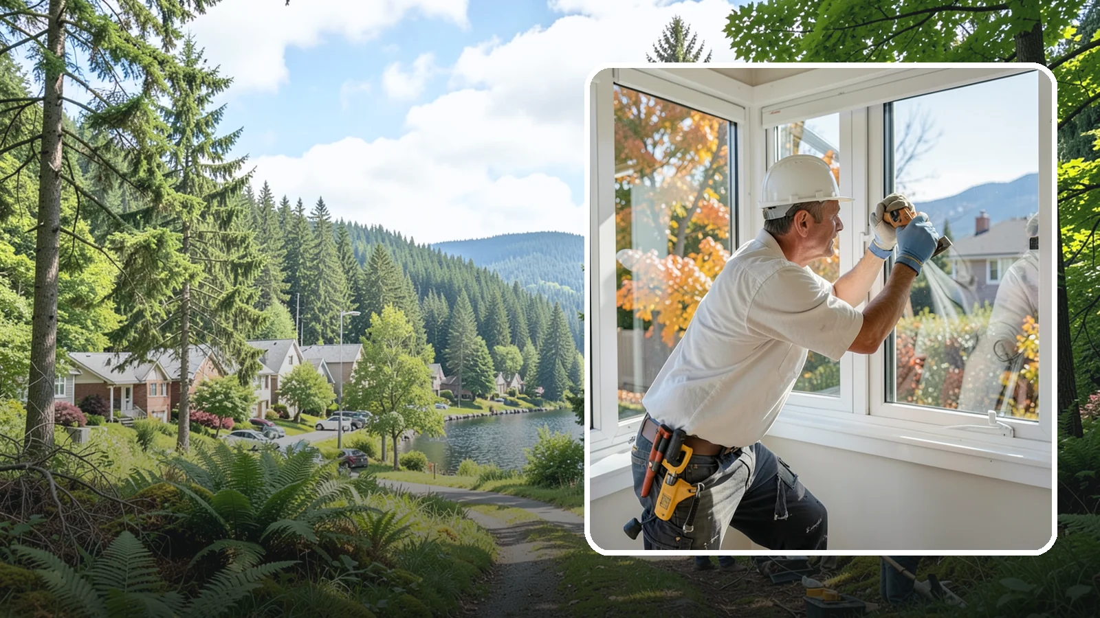Sliding Window Installation in Lake Forest Park, King County, WA - Installing smooth-gliding slider windows that offer easy ventilation and a clean, low-profile look.