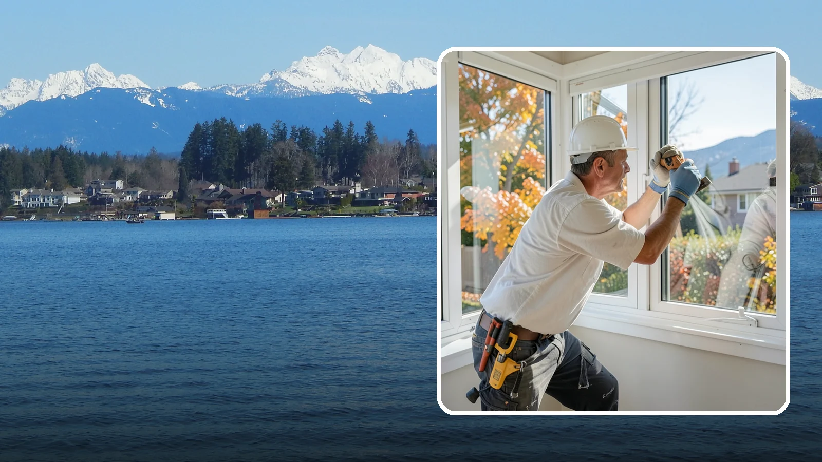 Sliding Window Installation in Lake Stevens, Snohomish County, WA - Installing smooth-gliding slider windows that offer easy ventilation and a clean, low-profile look.