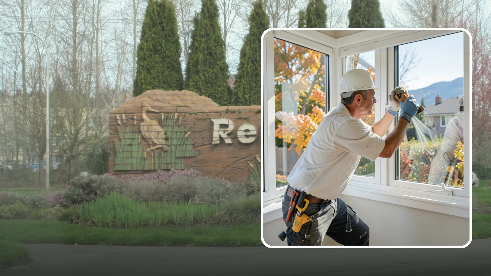 Sliding Window Installation in Renton, King County, WA - Installing smooth-gliding slider windows that offer easy ventilation and a clean, low-profile look.
