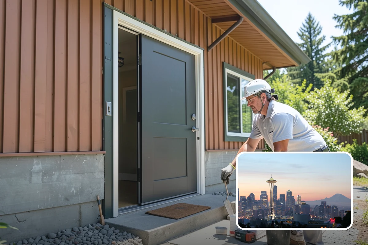 Sliding Window Installation in Seattle, King County, WA - Effortless horizontal operation over sills and counters