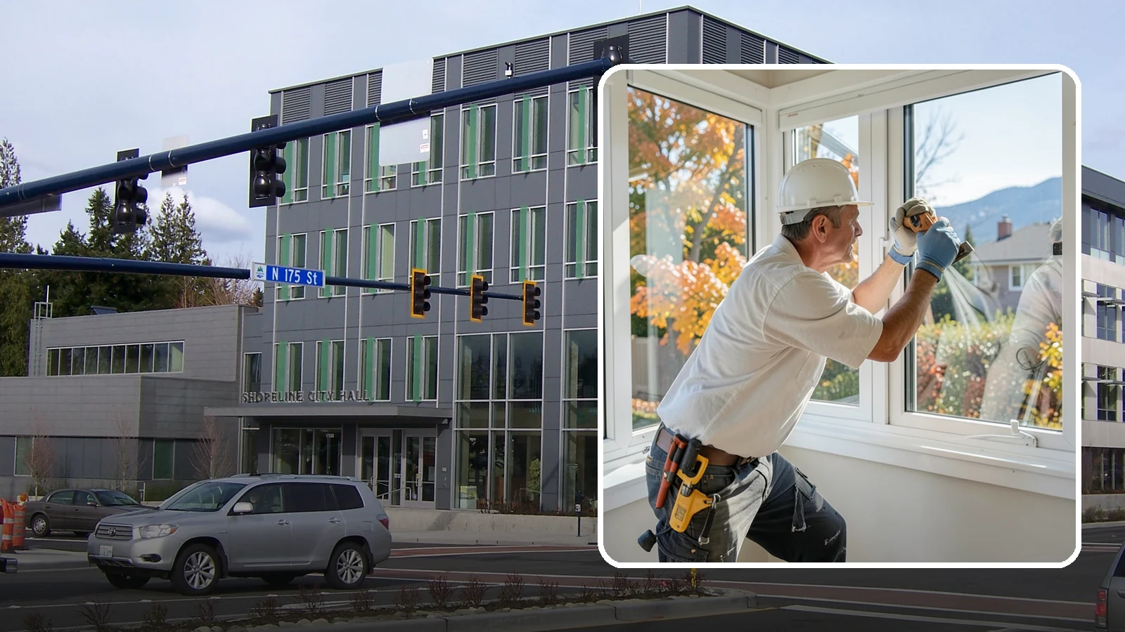 Sliding Window Installation in Shoreline, King County, WA - Installing smooth-gliding slider windows that offer easy ventilation and a clean, low-profile look.