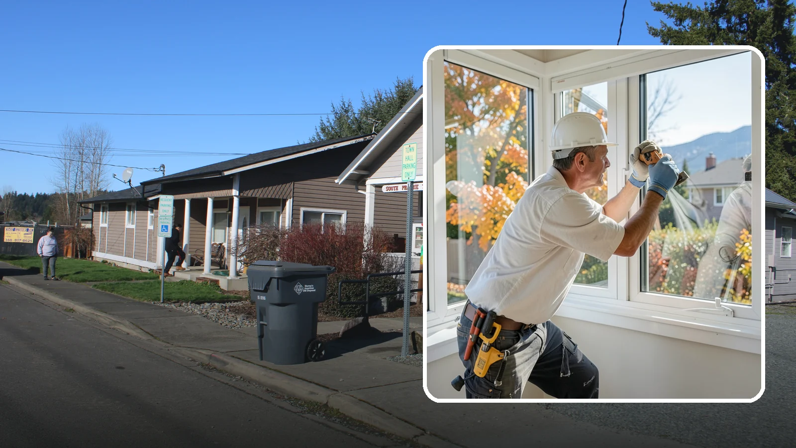 Sliding Window Installation in South Prairie, Pierce County, WA - Installing smooth-gliding slider windows that offer easy ventilation and a clean, low-profile look.