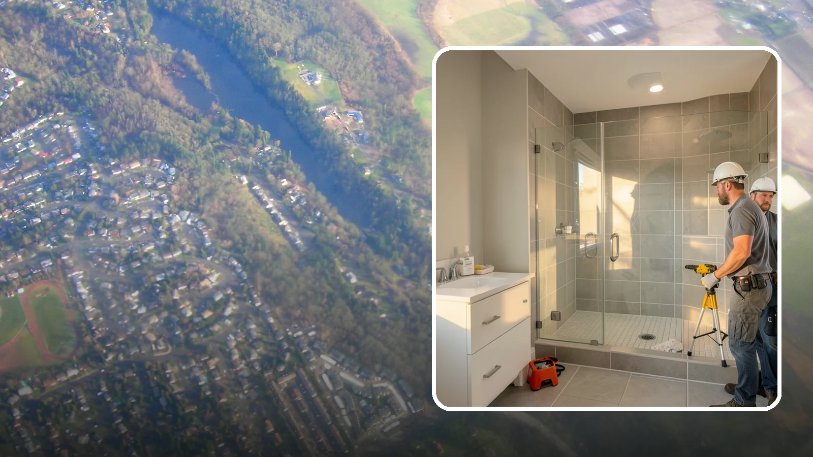 Small Bathroom Remodel in Algona, King County, WA - A small bathroom remodel unlocks hidden potential in tight spaces through thoughtful design.