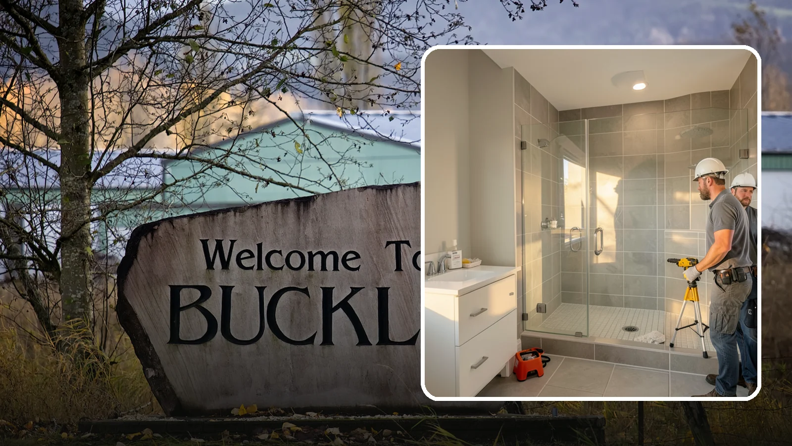 Small Bathroom Remodel in Buckley, Pierce County, WA - A small bathroom remodel unlocks hidden potential in tight spaces through thoughtful design.
